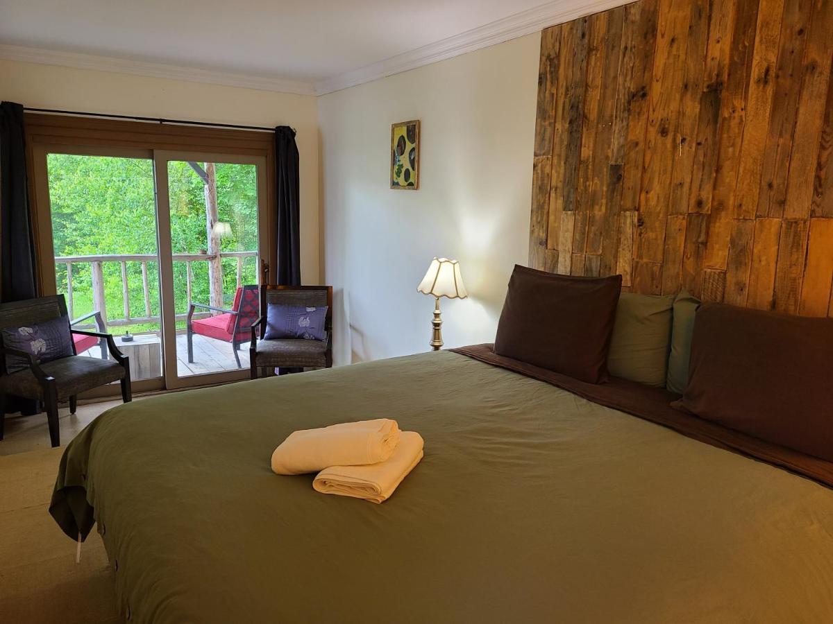 Le Lodge Du Lac Saint-Faustin Luaran gambar